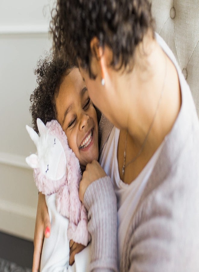 Slumberkins Unicorn Snuggler & Affirmation Card Bundle | Promotes Authenticity, Confidence & Healthy Fiendships | Social Emotional Tools for Ages 0+ (Unicorn Snuggler Plush + Affirmation Card) - Image 4